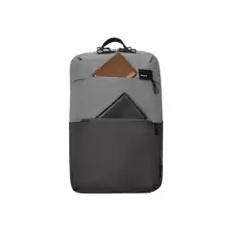 Targus Sagano EcoSmart Travel - Sac à dos pour ordinateur portable - 15.16" - gris, noir (TBB634GL)_4